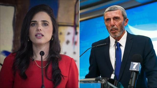 איילת שקד והרב רפי פרץ