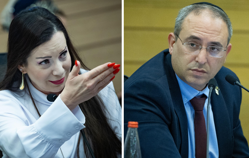 חברי הכנסת רביבו וגוטליב