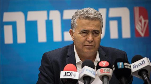 יו"ר העבודה עמיר פרץ בישיבת סיעה 09.12.19