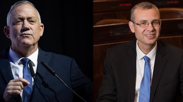 בני גנץ ויריב לוין, 2019