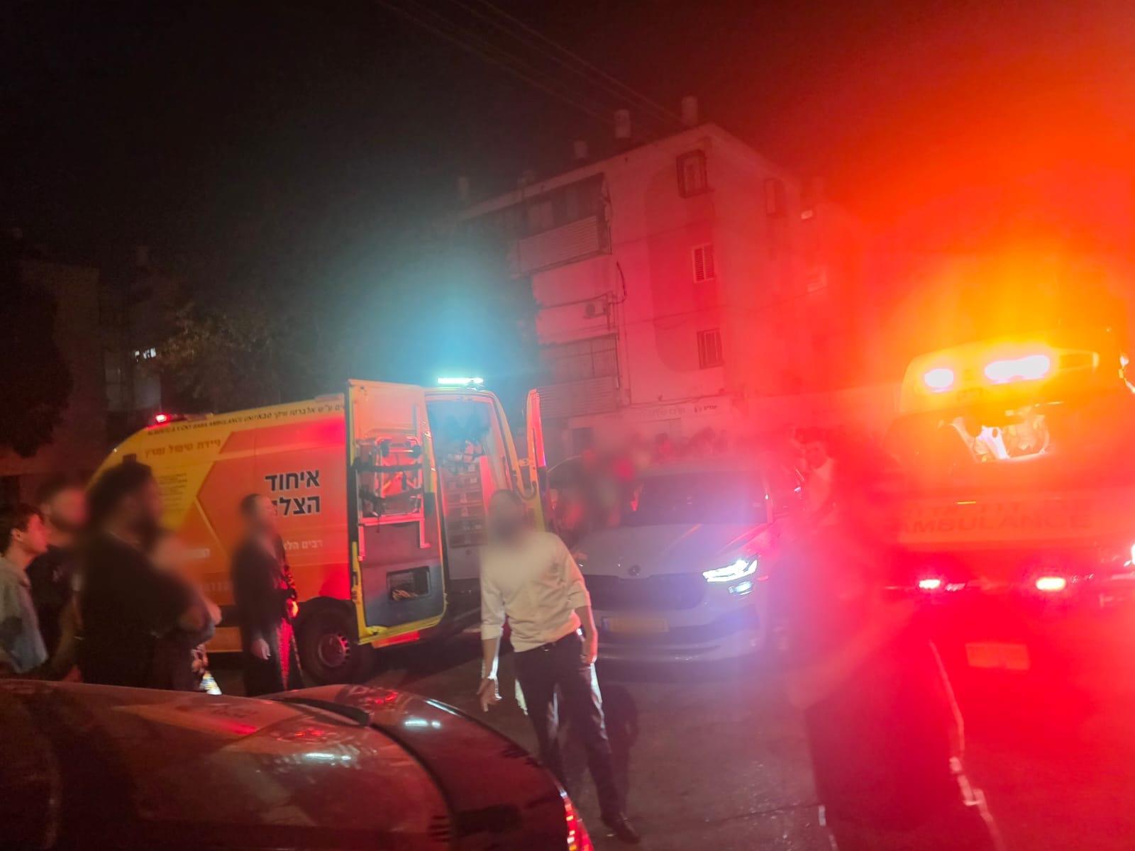 זירת השלכת רימון באשדוד