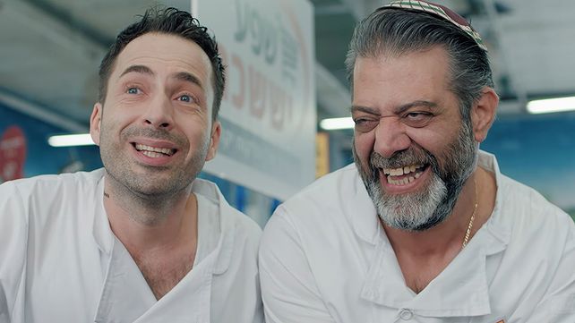 יניב סויסה ודניאל סטיופין מתוך "קופה ראשית - הסרט"