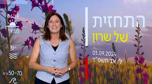התחזית 03.09.24 | טמפ' ממוצעות לעונה, בבוקר - סיכוי לטפטוף