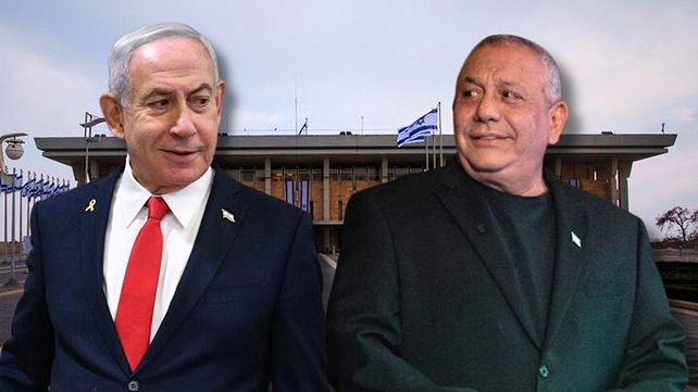 גדי איזנקוט ובנימין נתניהו