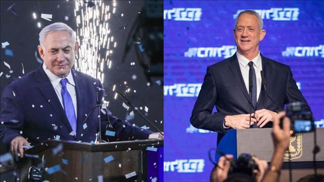 נתניהו וגנץ תמונה טובה