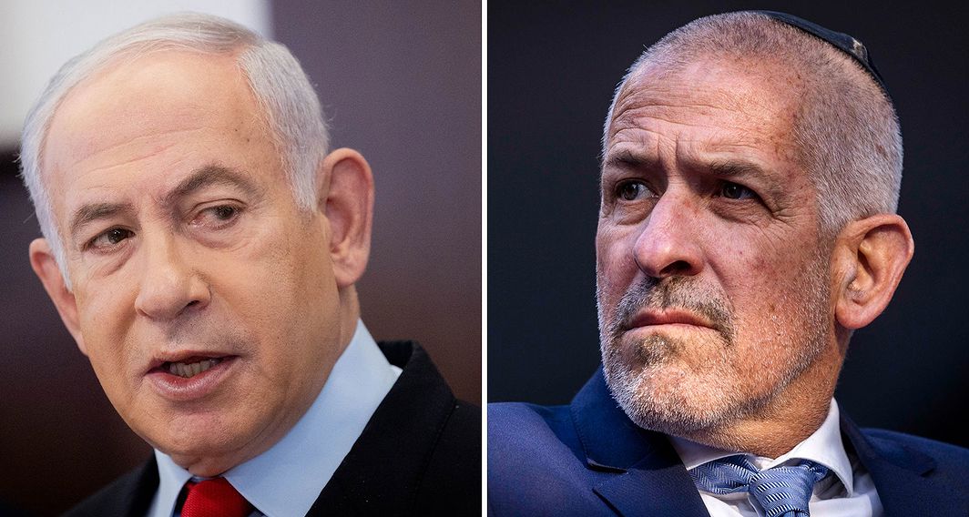 רונן בר ובנימין נתניהו