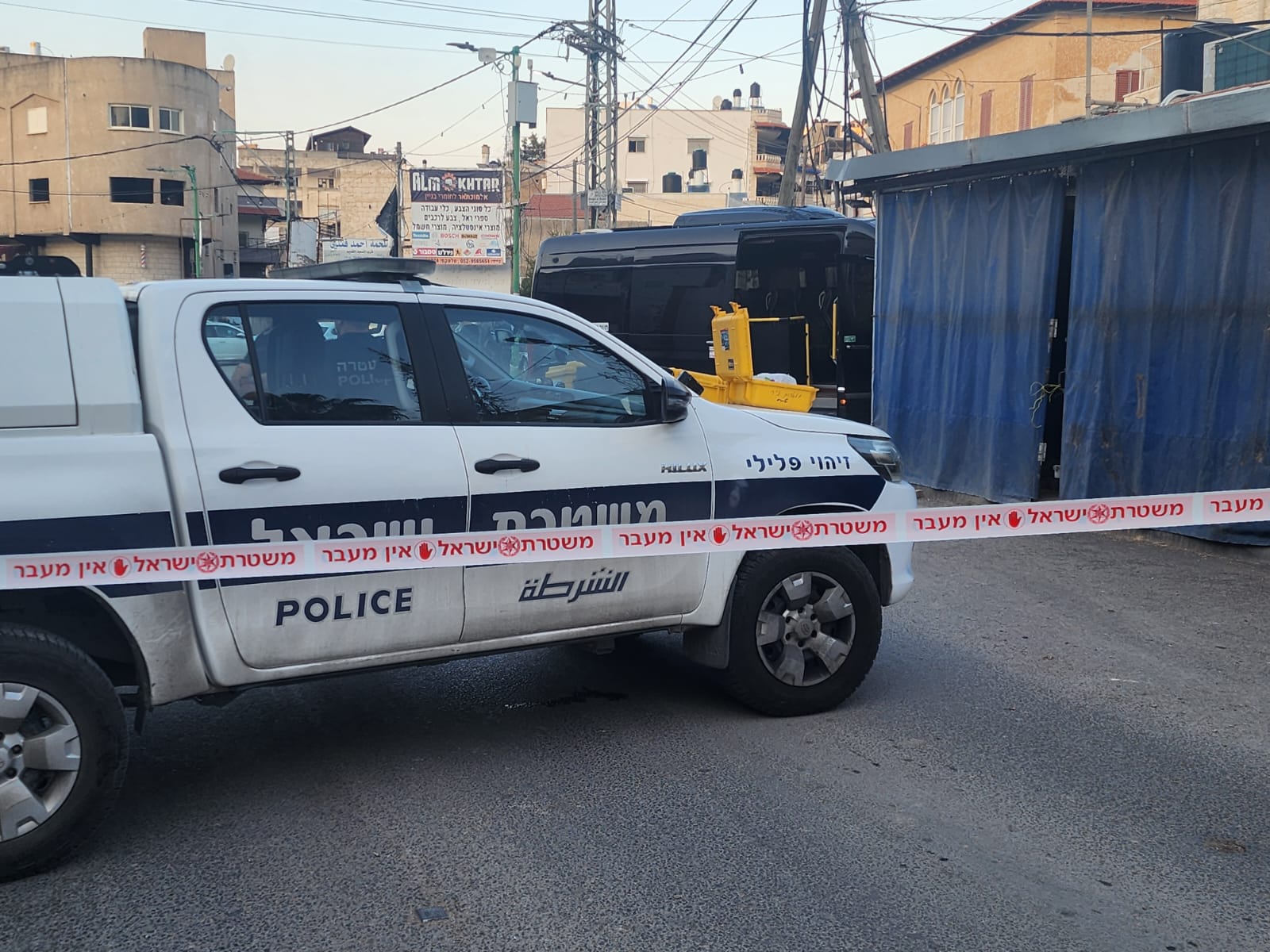ניידת משטרה בכפר כנא