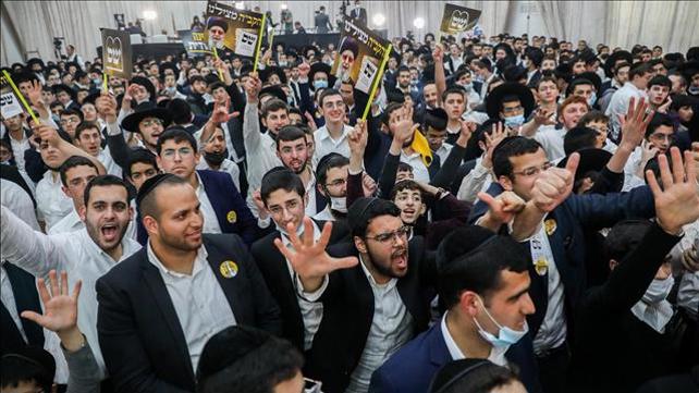 מטה מפלגת ש"ס, ליל הבחירות סבב 4, 23.03.21