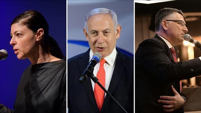 נתניהו, מיכאלי וסער
