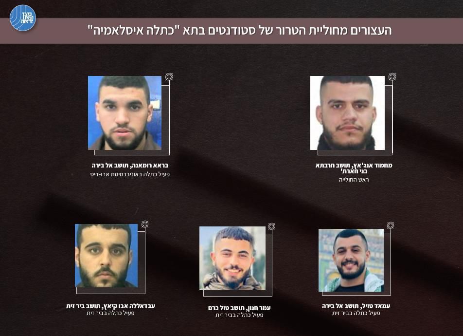 חוליית מחבלים אוניברסיטת ביר זית