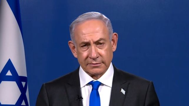 רה"מ נתניהו מגיב על החלטת בית הדין הבינלאומי בהאג, 26.01.24