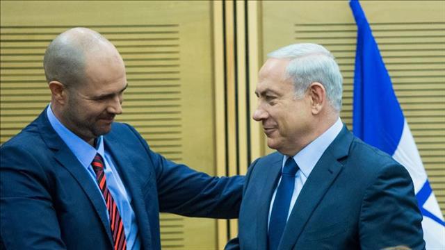 בנימין נתניהו ואמיר אוחנה