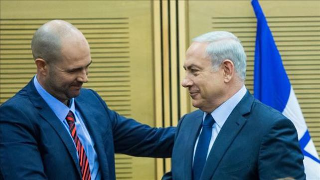 בנימין נתניהו ואמיר אוחנה