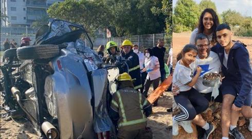 תאונה קטלנית בקריית מוצקין: בן 51 נהרג מפגיעת כלי רכב - בזמן שישב בפארק