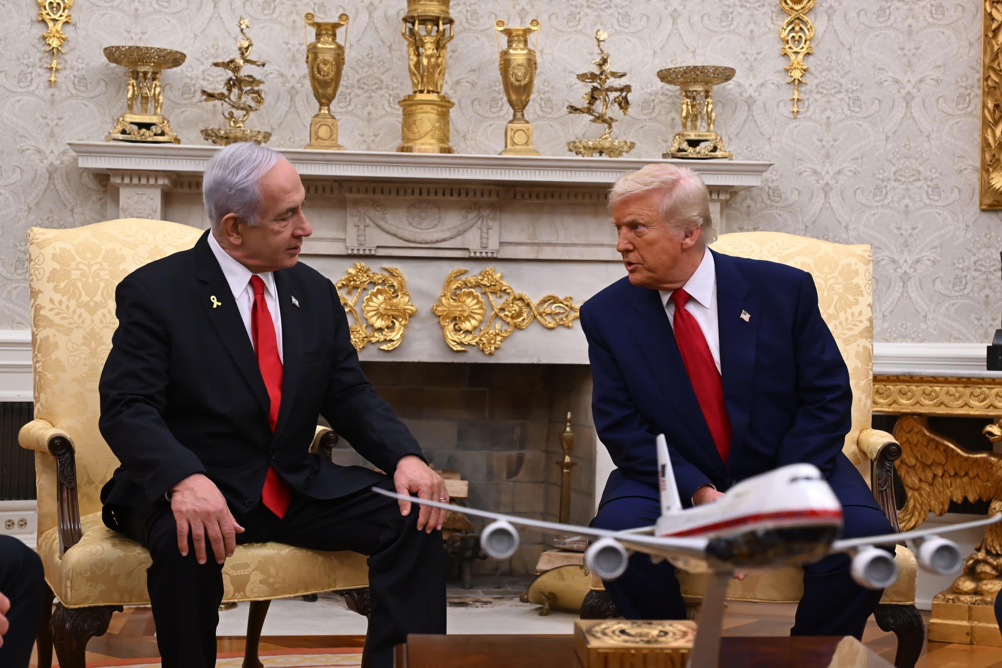 נתניהו וטראמפ