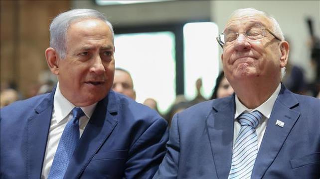 ריבלין ונתניהו בבית הנשיא