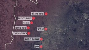 קרובים מדי אך רחוקים מספיק? התושבים שלא פונו ונותרו בקו האש