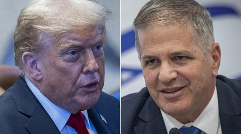 השר קיש הודיע לטראמפ: "זכית בפרס ישראל לשלום"