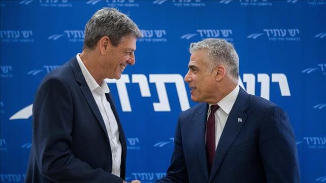 יאיר לפיד, רם בן ברק, ינואר 2018