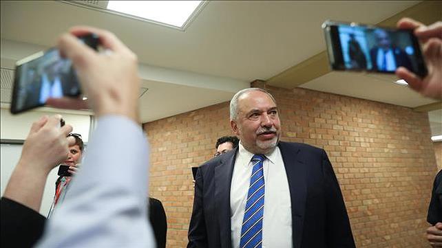 אביגדור ליברמן בכנסת, מאי 2019