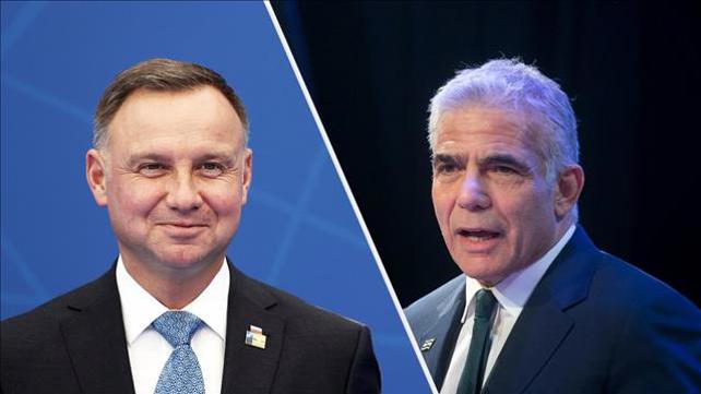 שר החוץ, יאיר לפיד, הפולני, פולין, נשיא, אנדז'יי דודה