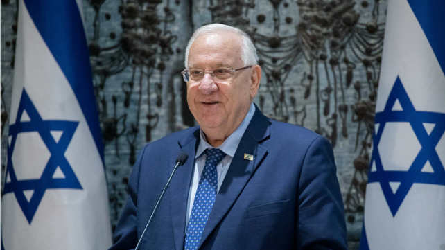 ריבלין בבית הנשיא בשנה שעברה