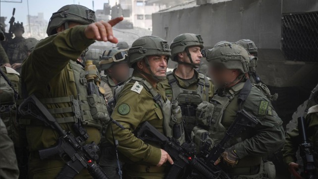 הרמטכ"ל אייל זמיר בעזה