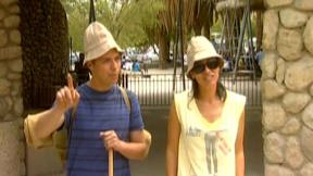 טל ברמן ועינת ארליך מטיילים ברחבי הארץ. 23.4.2008