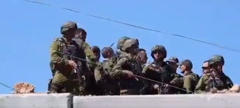 הרמטכ"ל הרצי הלוי תועד על הגבול חיזבאללה