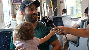 מהפכה בירושלים: אחרי עשור של ציפייה - הקו החדש של הרכבת הקלה יוצא לדרך