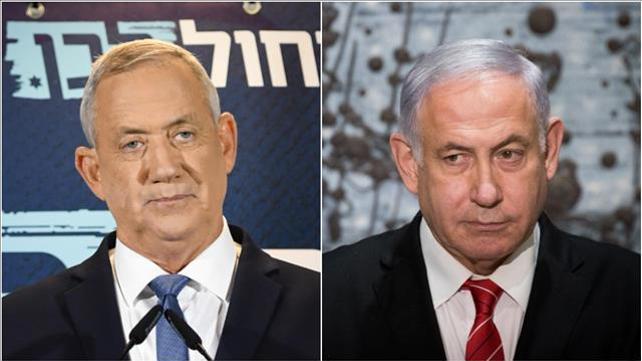 בנימין נתניהו, בני גנץ