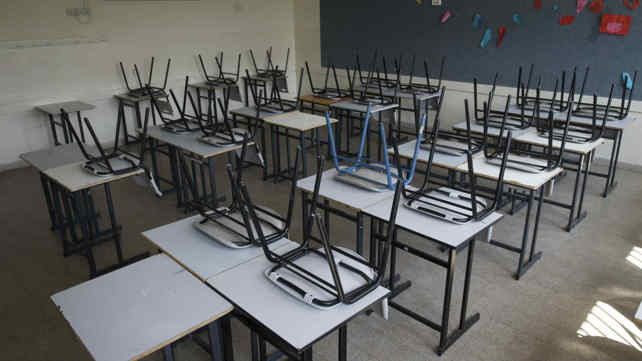 כיתה ריקה בבית ספר בירושלים