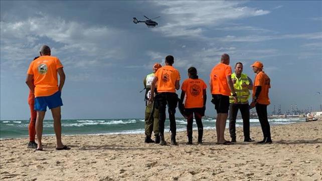 החיפושים אחרי בן ה-14 בים באשדוד, יוני 2020