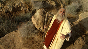 משה רבנו מכה בסלע