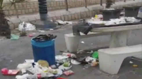 פסח - היום שאחרי: כמויות האשפה שהשאירו מיליון וחצי ישראלים באתרי הטבע