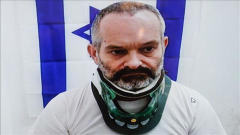 גיא שפירא החשוד ברצח אשתו בווידאו בבית המשפט 7.10.2021