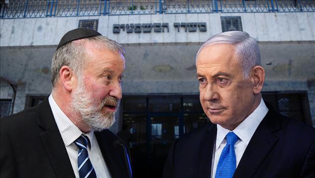 בנימין נתניהו ואביחי מנדלבליט