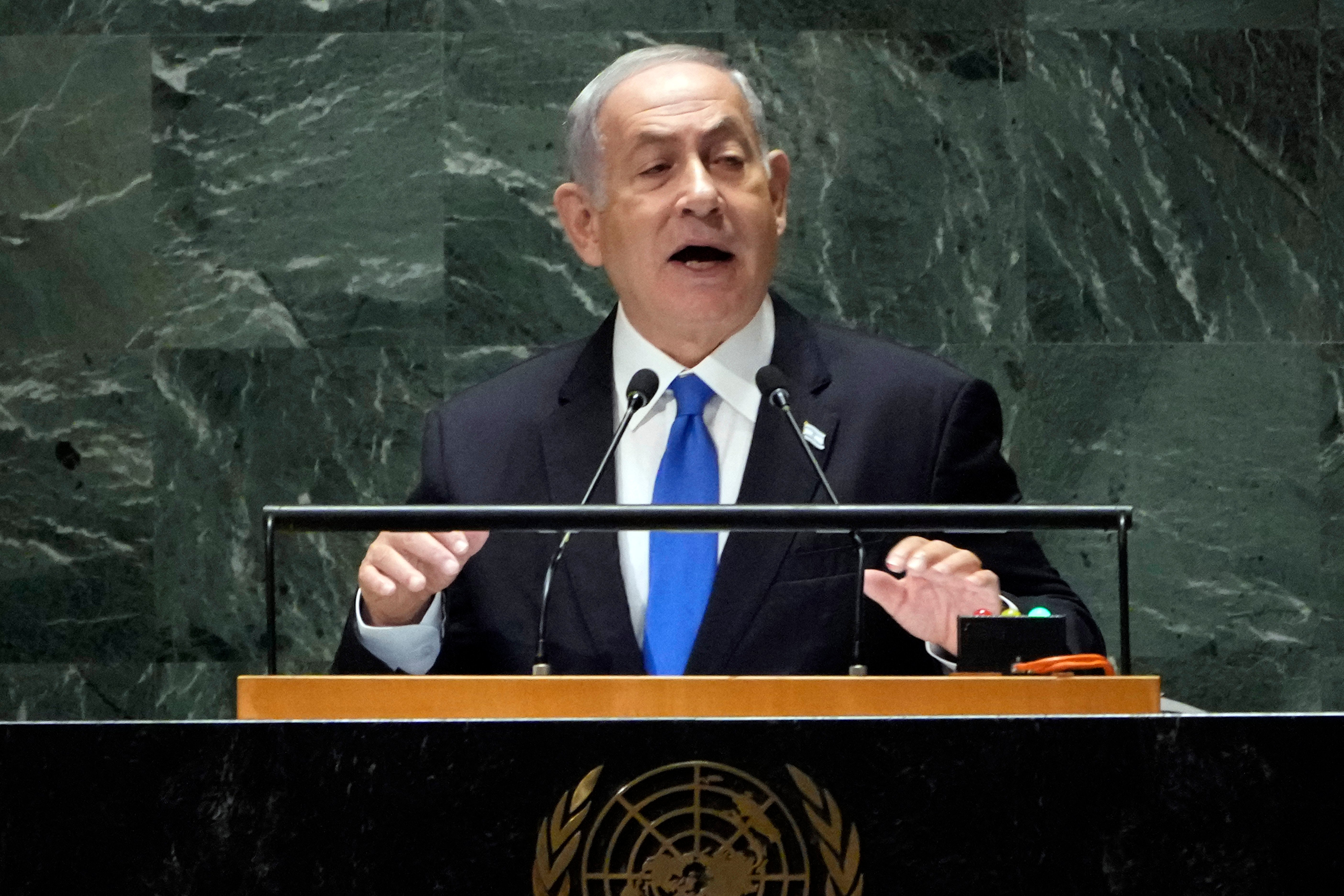 נאום רה"מ נתניהו באו"ם, 22.09.23