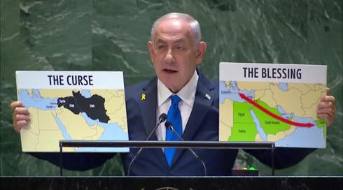 נאום הברכה והקללה: נתניהו הזהיר את העולם מהשפעת איראן
