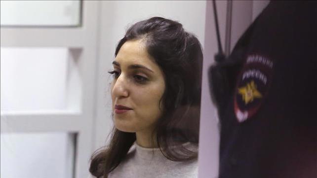 נעמה יששכר בדיון הערעור בבית המשפט, 19 בדצמבר 2019