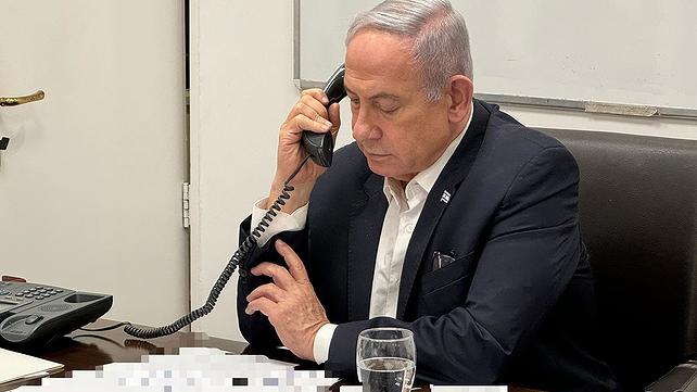 נתניהו משוחח עם ביידן