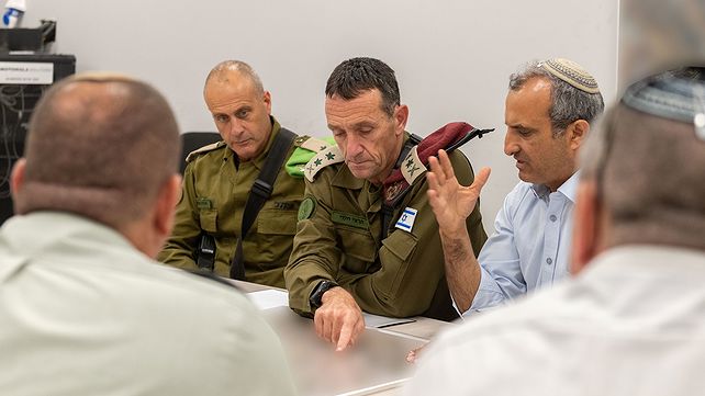 הרצי הלוי בהערכת מצב בקדומים, 06.07.23