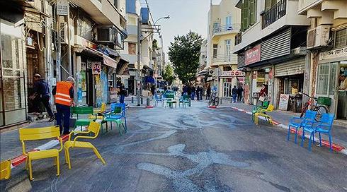 לקראת עבודות הרכבת הקלה: רחוב לוינסקי בת"א הופך למדרחוב