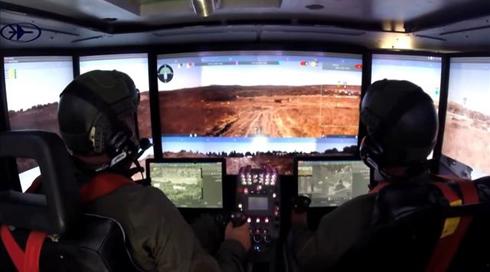 צפו: נסיעה ראשונה של הנגמ"ש השקוף העתידי