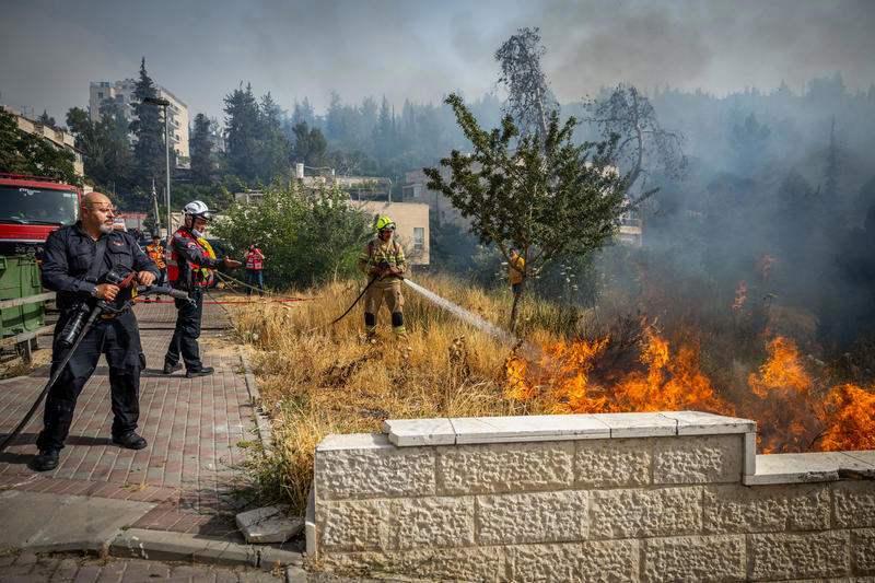 שריפה ביער ירושלים, 26 במאי 2025