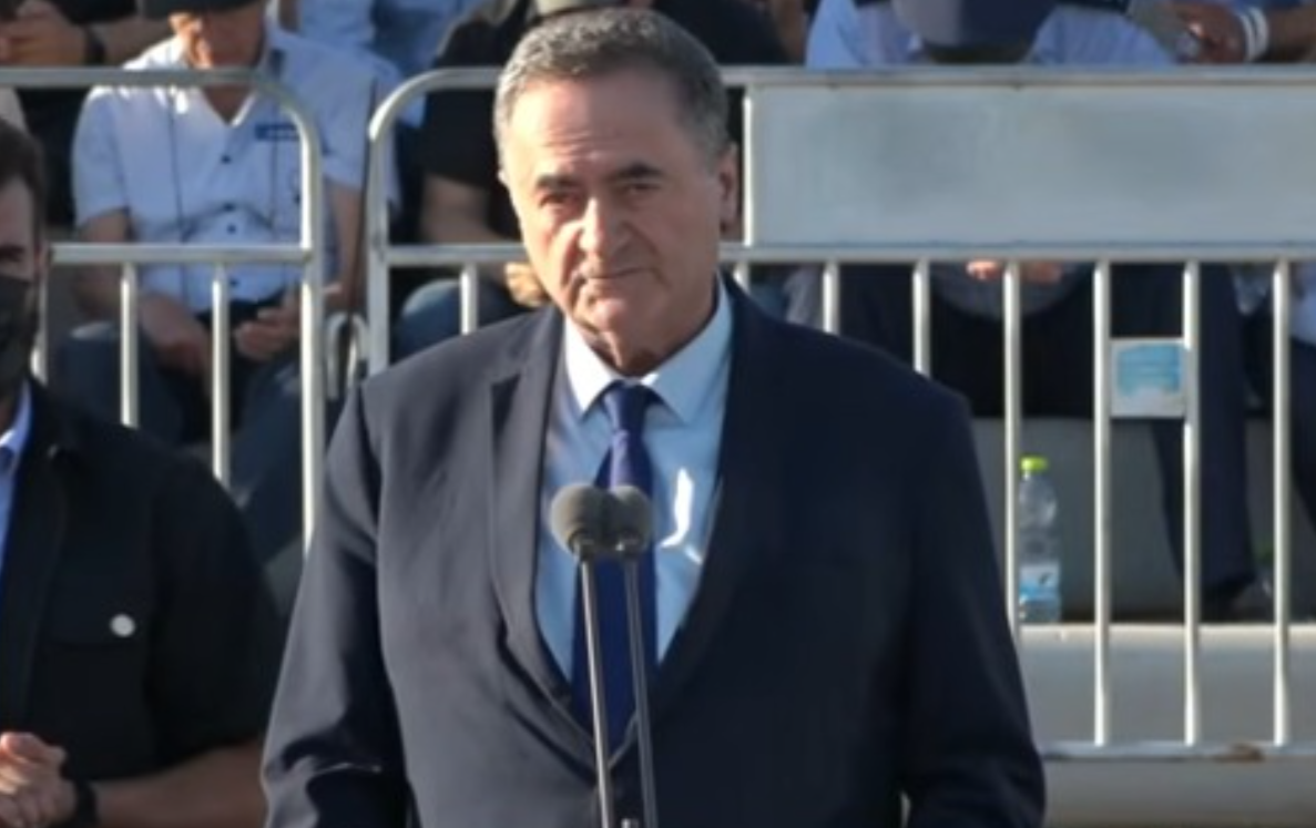 שר הביטחון ישראל כ"ץ בטקס סיום קורס טיס, יולי 2026
