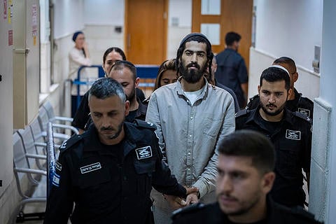 טל ינון דדריק בבית המשפט צילום: חיים גולדברג/פלאש90