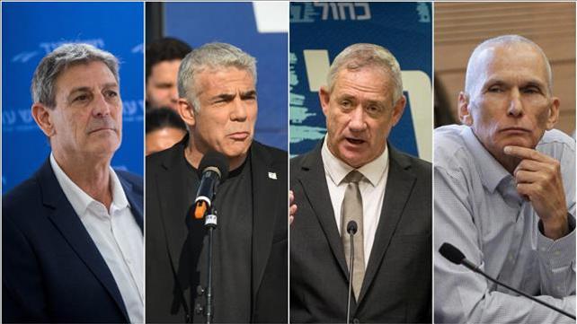 בר לב, גנץ, לפיד ובן ברק