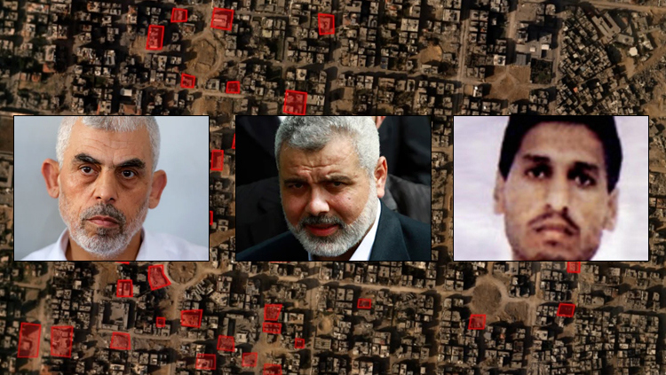 צמרת חמאס בונקרים מנהרות 
