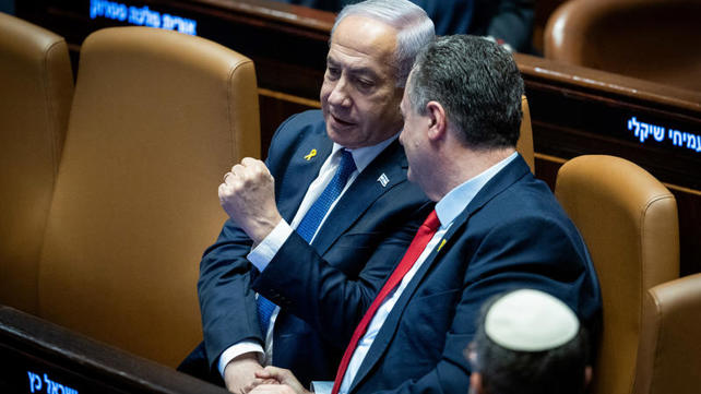 שר הביטחון ישראל כ"ץ עם ראש הממשלה בנימין נתניהו, נובמבר 2024